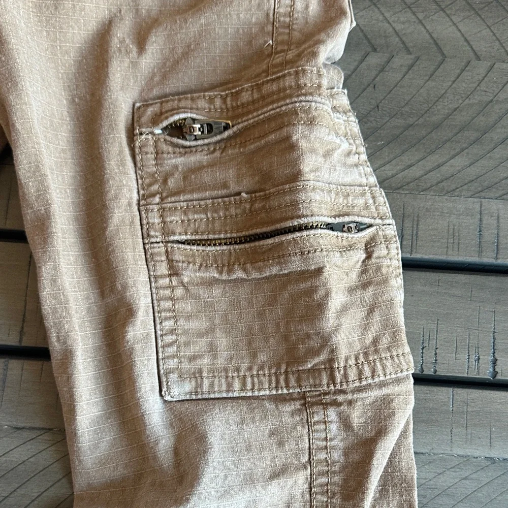 GAP Kids Cargo Joggers in Tan Beige